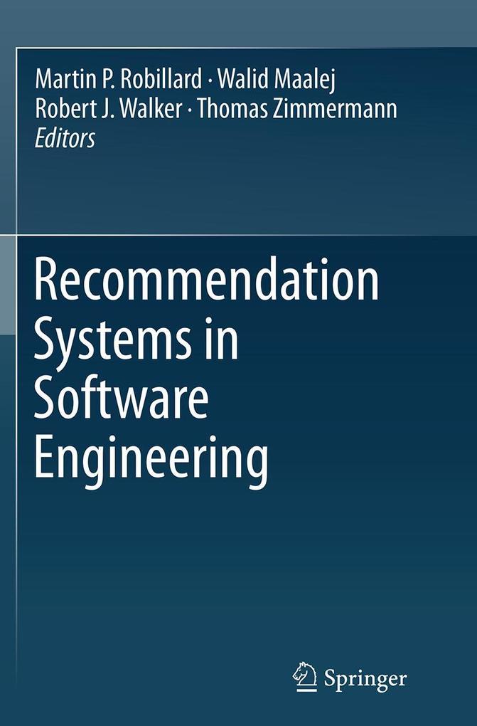 Produktbild: Recommendation Systems in Software Engineering
