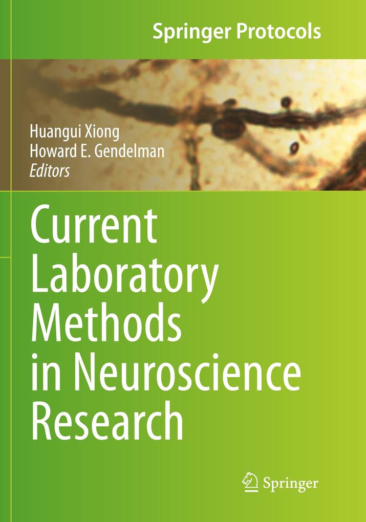 Produktbild: Current Laboratory Methods in Neuroscience Research