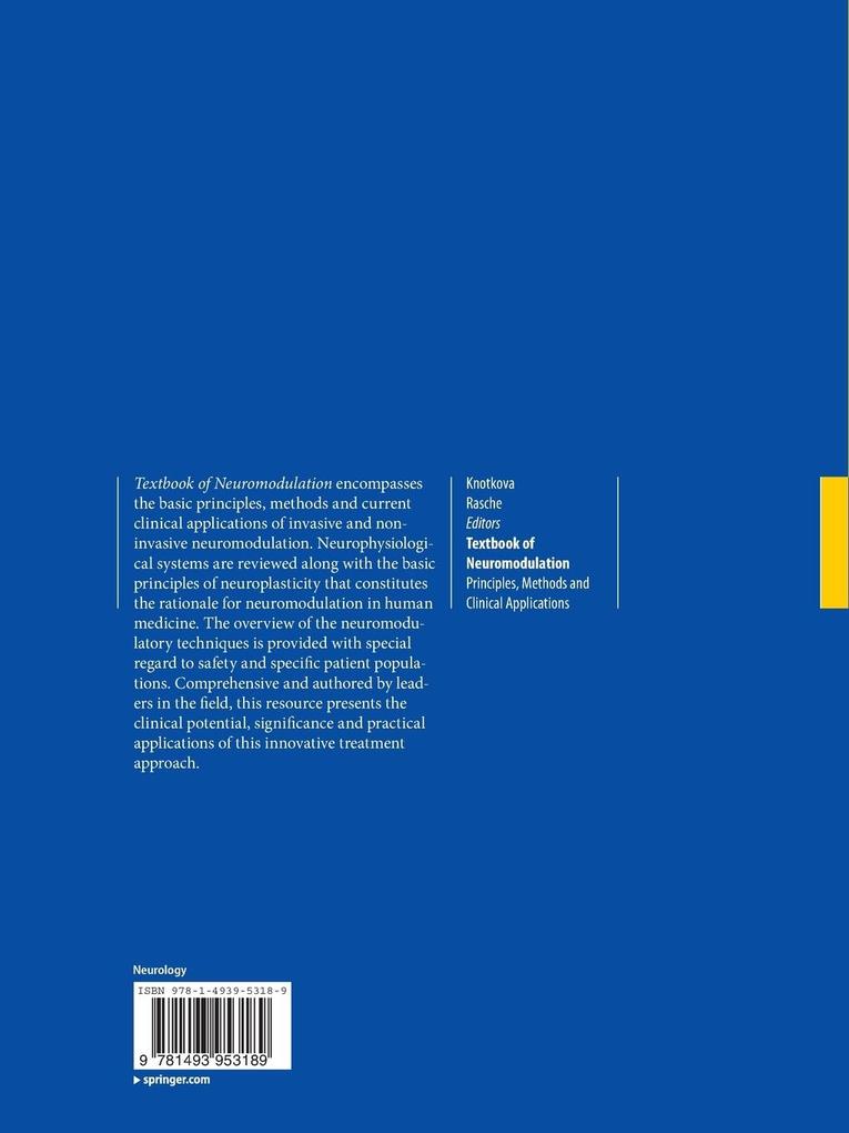 Weitere Ansicht: Textbook of Neuromodulation