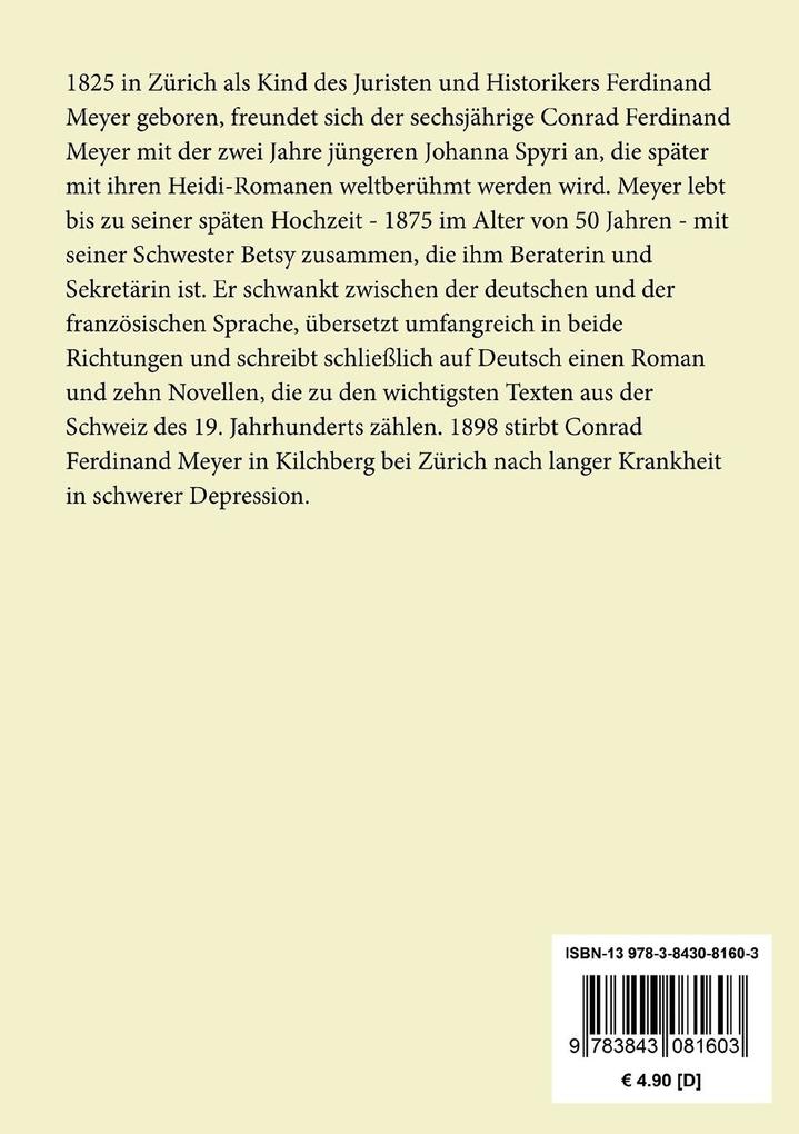 Weitere Ansicht: Das Amulett | Conrad Ferdinand Meyer