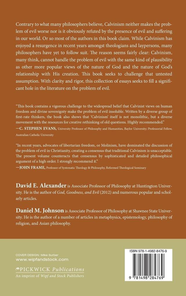 Weitere Ansicht: Calvinism and the Problem of Evil