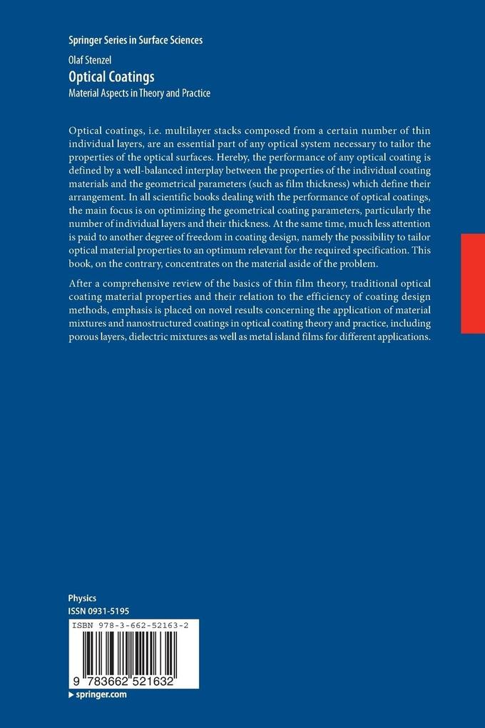 Weitere Ansicht: Optical Coatings | Olaf Stenzel