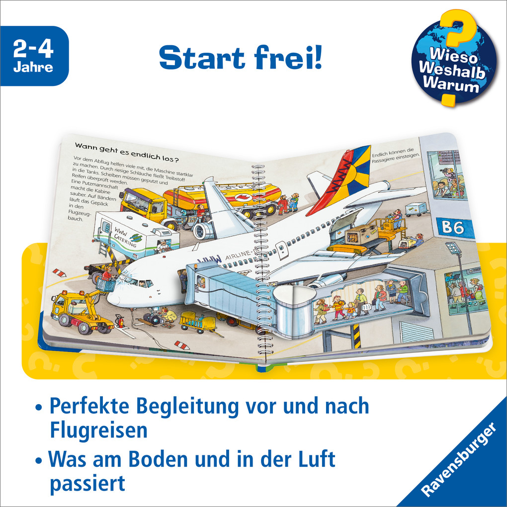 Weitere Ansicht: Wieso? Weshalb? Warum? junior, Band 3: Der Flughafen | Andrea Erne