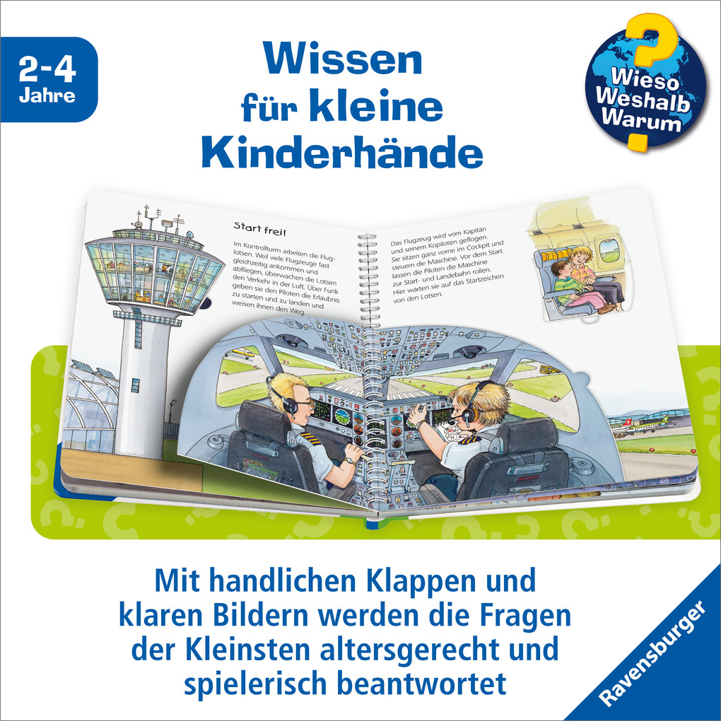 Weitere Ansicht: Wieso? Weshalb? Warum? junior, Band 3: Der Flughafen | Andrea Erne