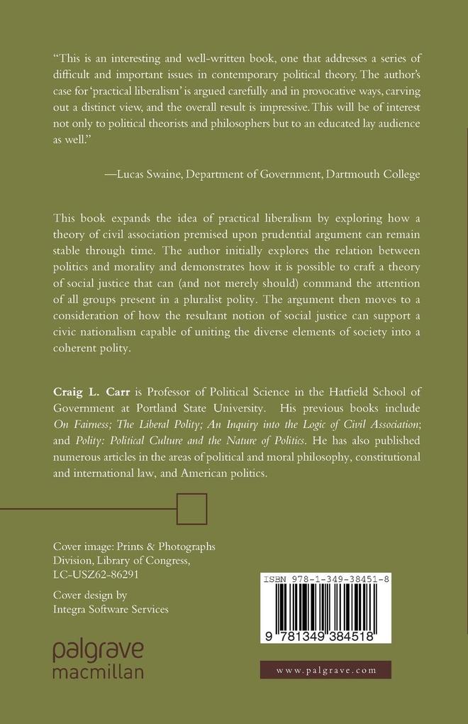 Weitere Ansicht: Liberalism and Pluralism | C. Carr