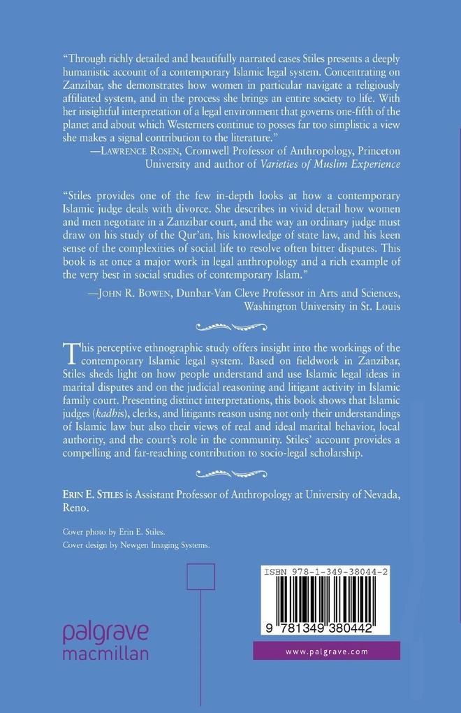 Weitere Ansicht: An Islamic Court in Context | E. Stiles