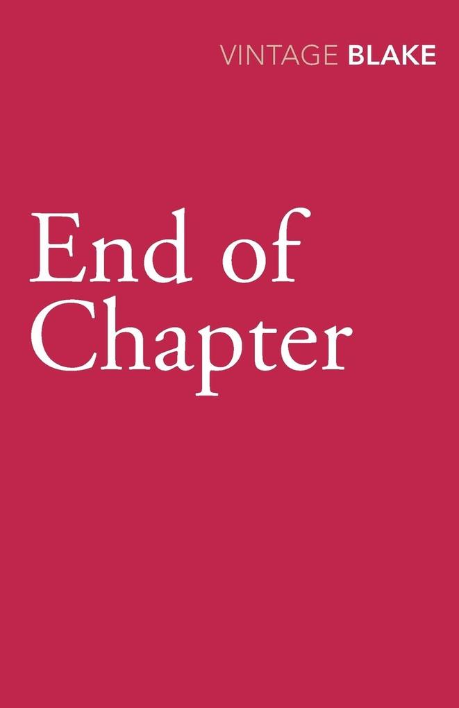 Produktbild: End of Chapter | Nicholas Blake