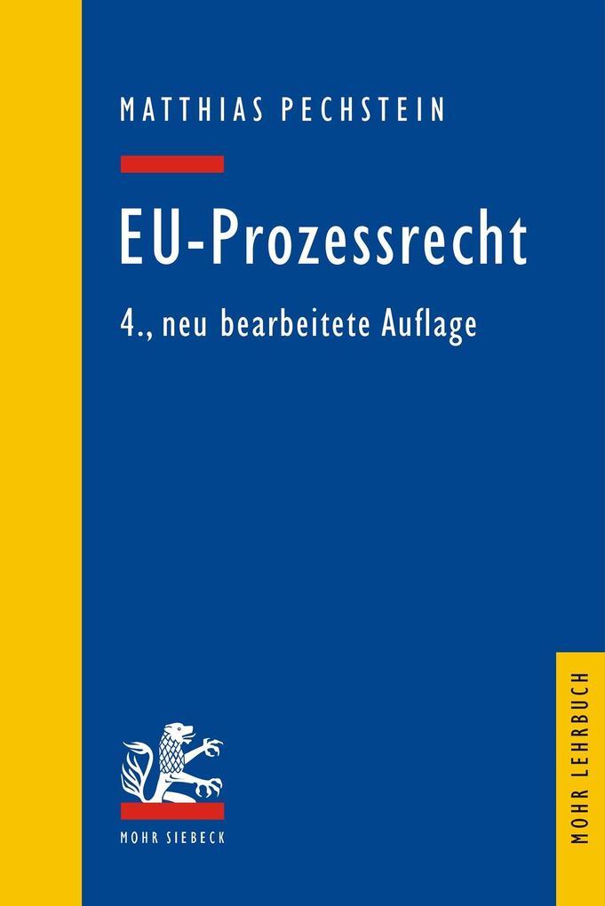 Produktbild: EU-Prozessrecht | Matthias Pechstein