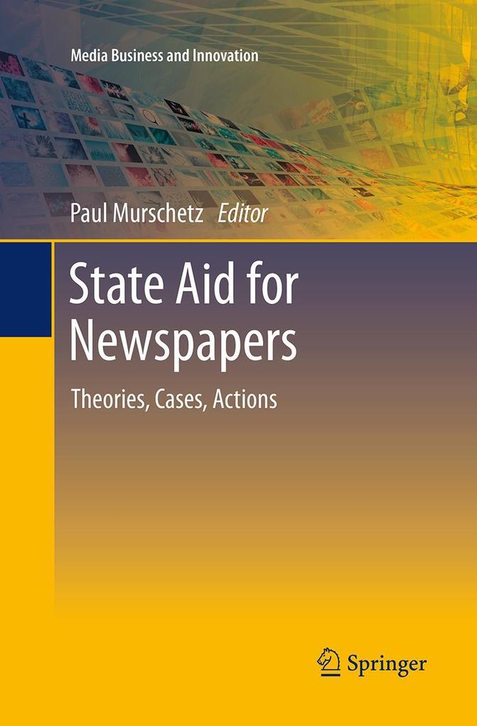 Produktbild: State Aid for Newspapers