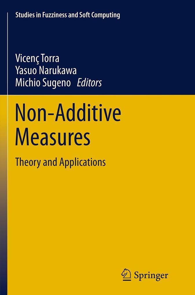 Produktbild: Non-Additive Measures