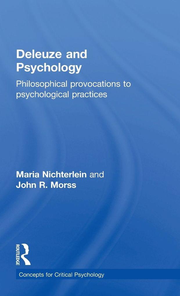 Produktbild: Deleuze and Psychology | Maria Nichterlein, John Morss
