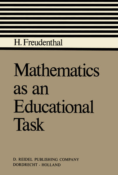 Produktbild: Mathematics as an Educational Task | Hans Freudenthal