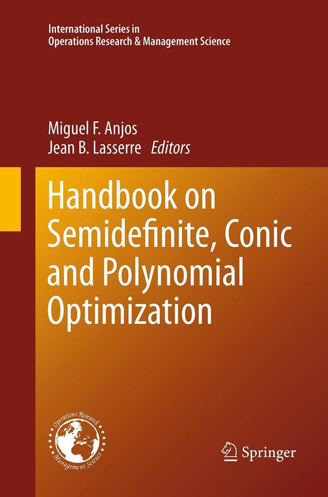 Produktbild: Handbook on Semidefinite, Conic and Polynomial Optimization