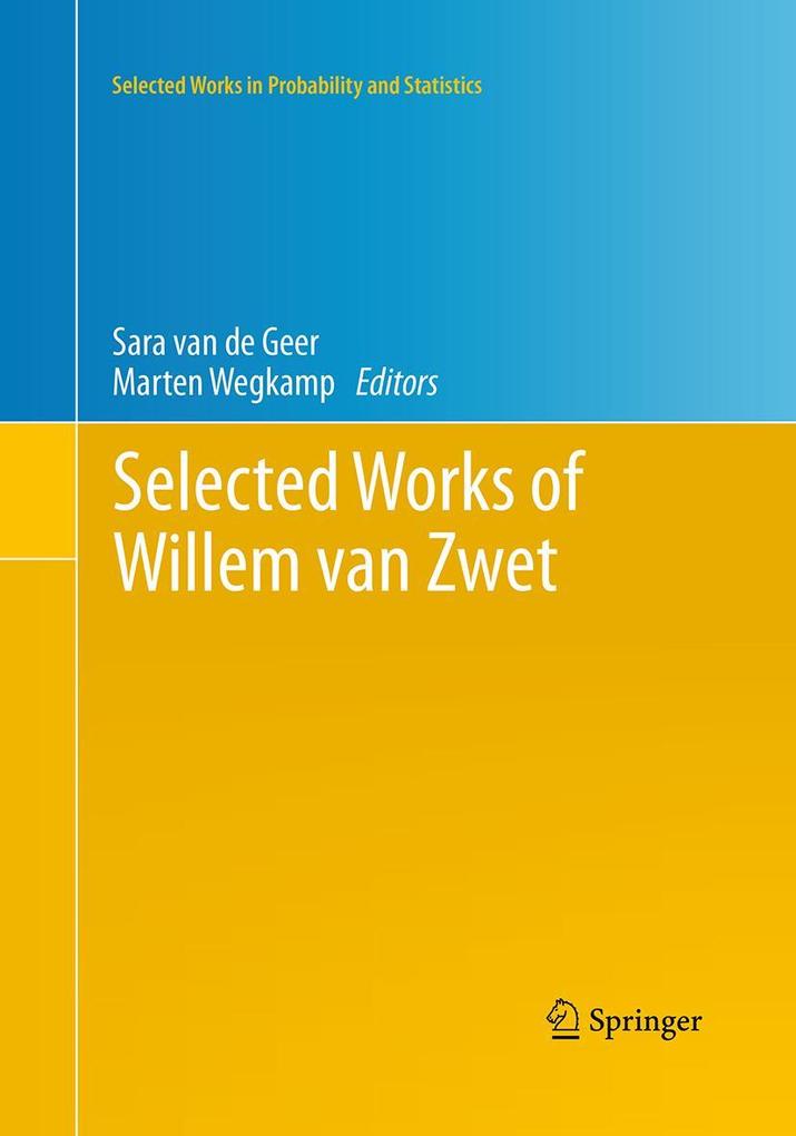 Produktbild: Selected Works of Willem Van Zwet