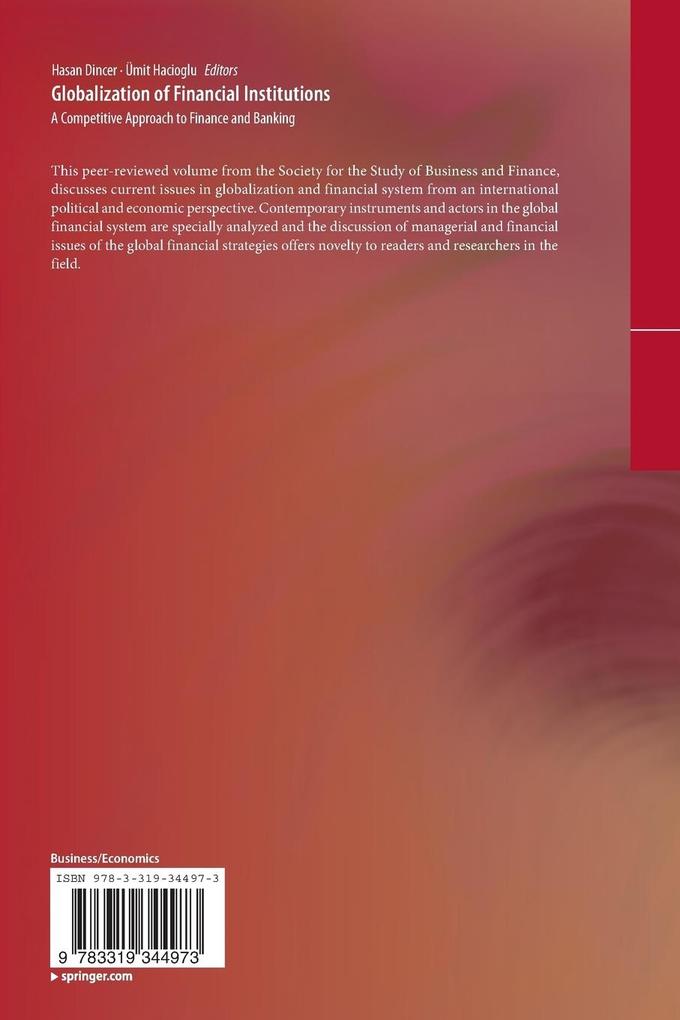 Weitere Ansicht: Globalization of Financial Institutions