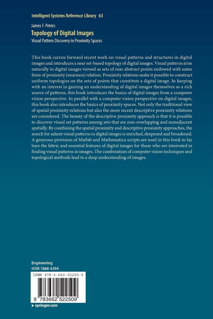 Weitere Ansicht: Topology of Digital Images | James F. Peters