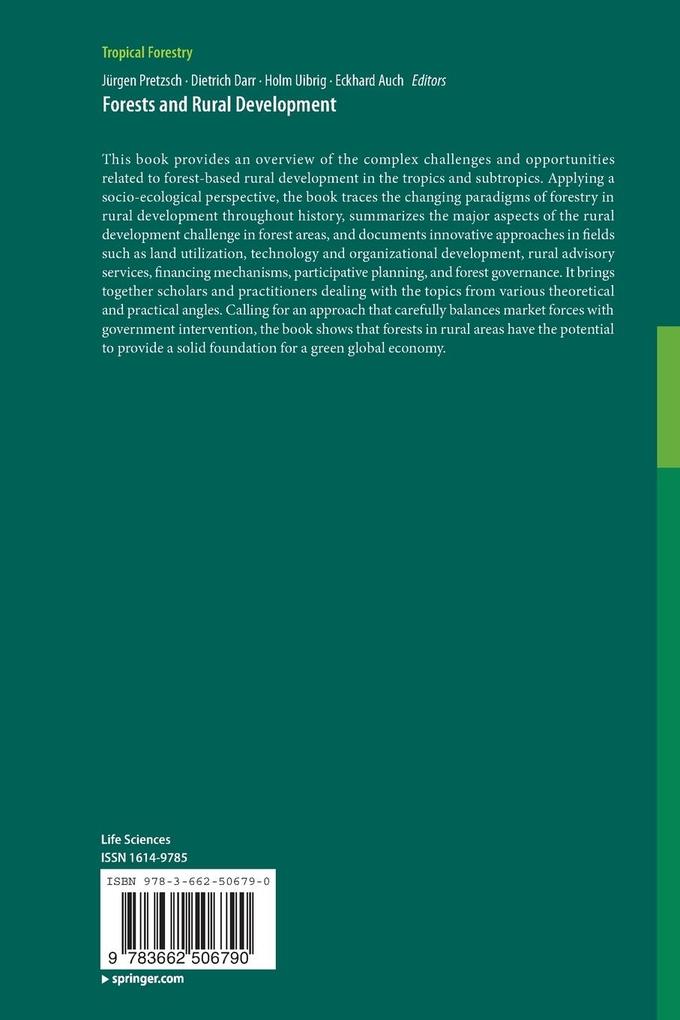 Weitere Ansicht: Forests and Rural Development