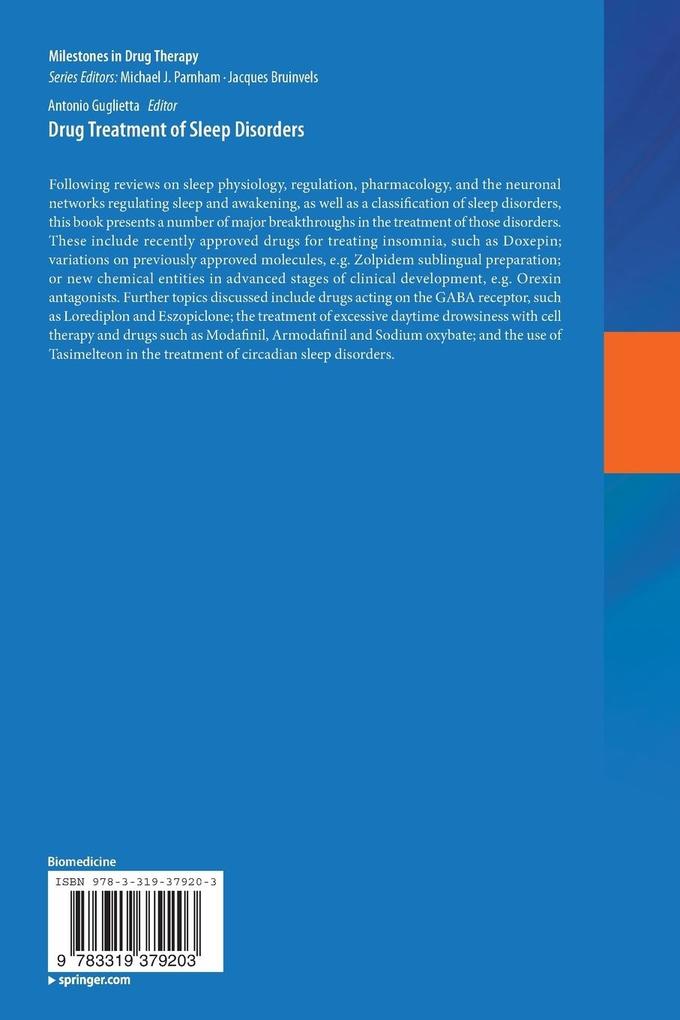 Weitere Ansicht: Drug Treatment of Sleep Disorders