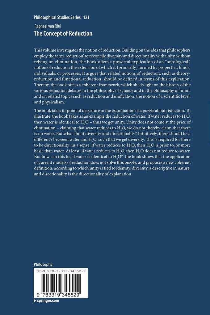Weitere Ansicht: The Concept of Reduction | Raphael Riel, Raphael van Riel