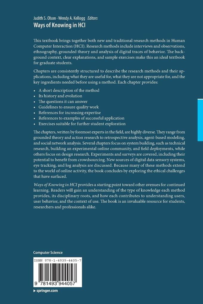 Weitere Ansicht: Ways of Knowing in HCI