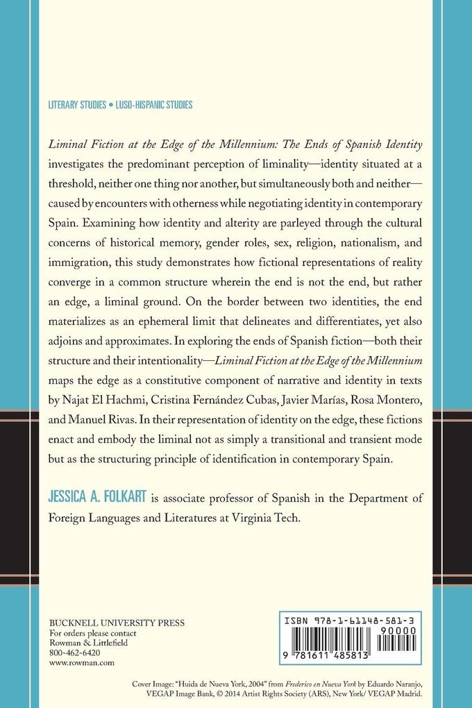 Weitere Ansicht: Liminal Fiction at the Edge of the Millennium | Jessica A. Folkart