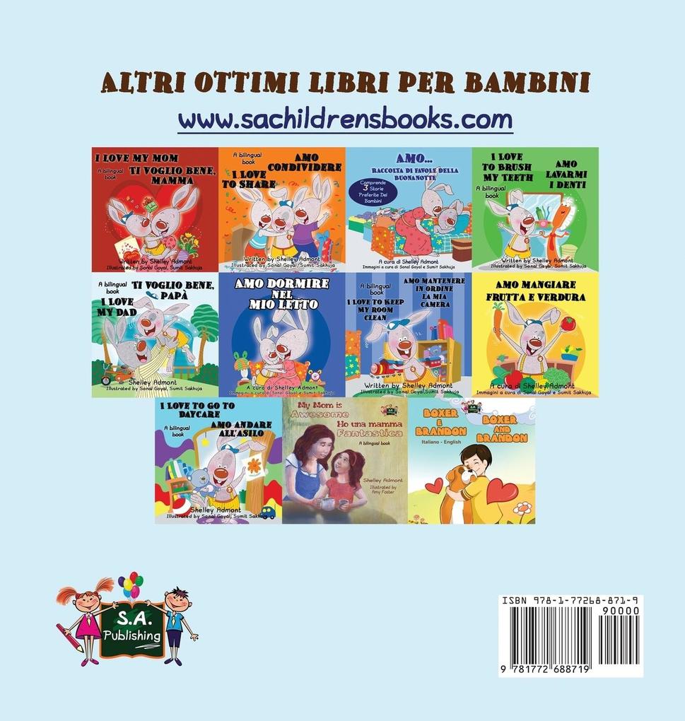 Weitere Ansicht: I Love to Help (Italian Edition) | Shelley Admont, Kidkiddos Books