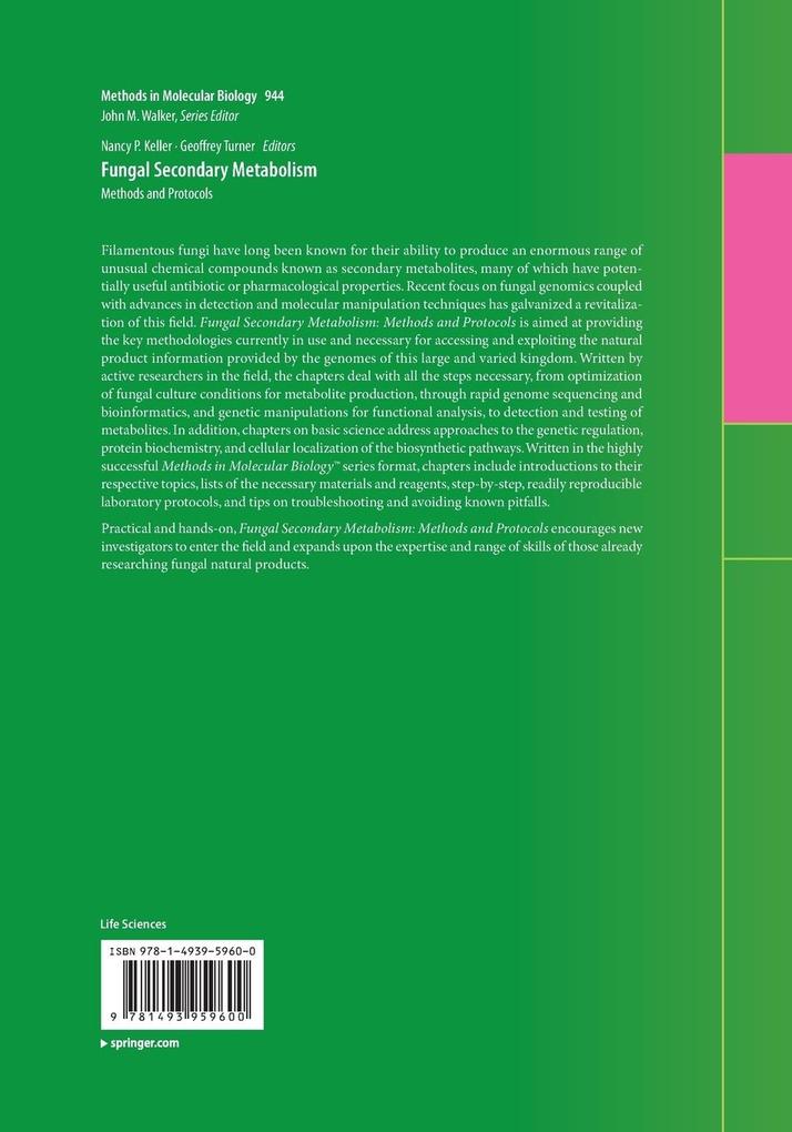 Weitere Ansicht: Fungal Secondary Metabolism