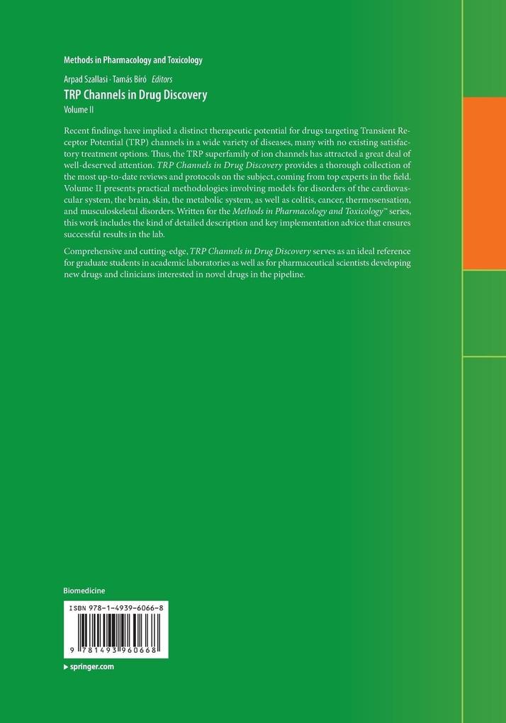 Weitere Ansicht: TRP Channels in Drug Discovery