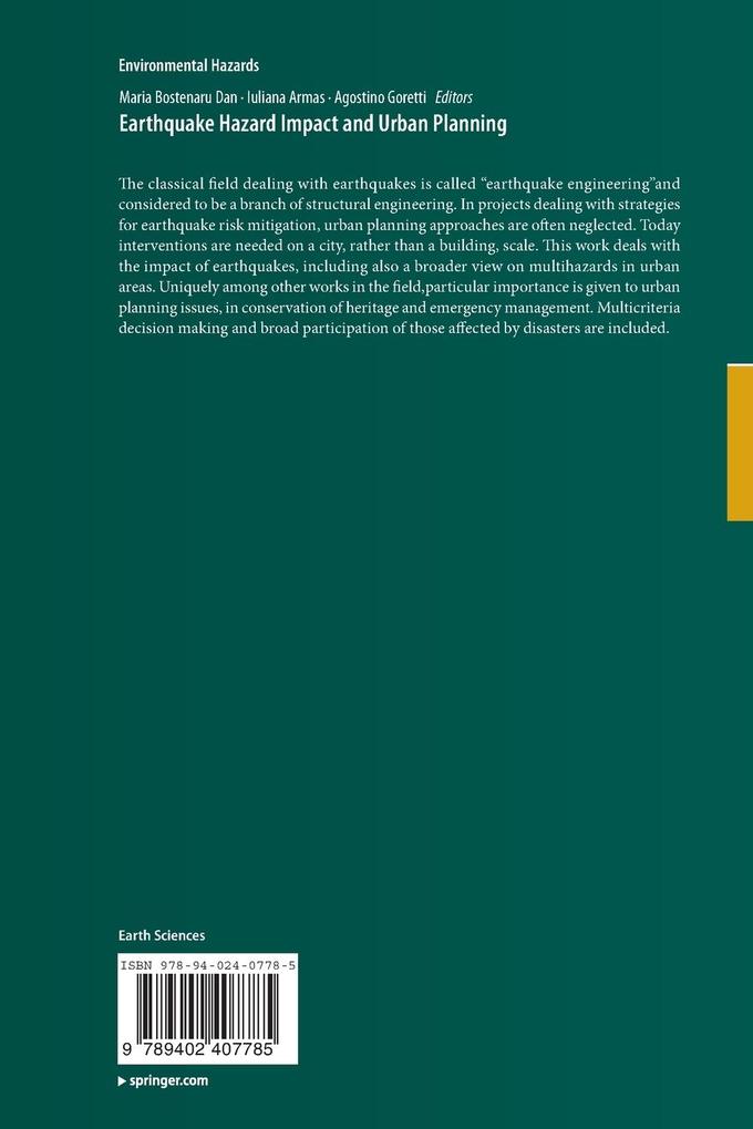 Weitere Ansicht: Earthquake Hazard Impact and Urban Planning