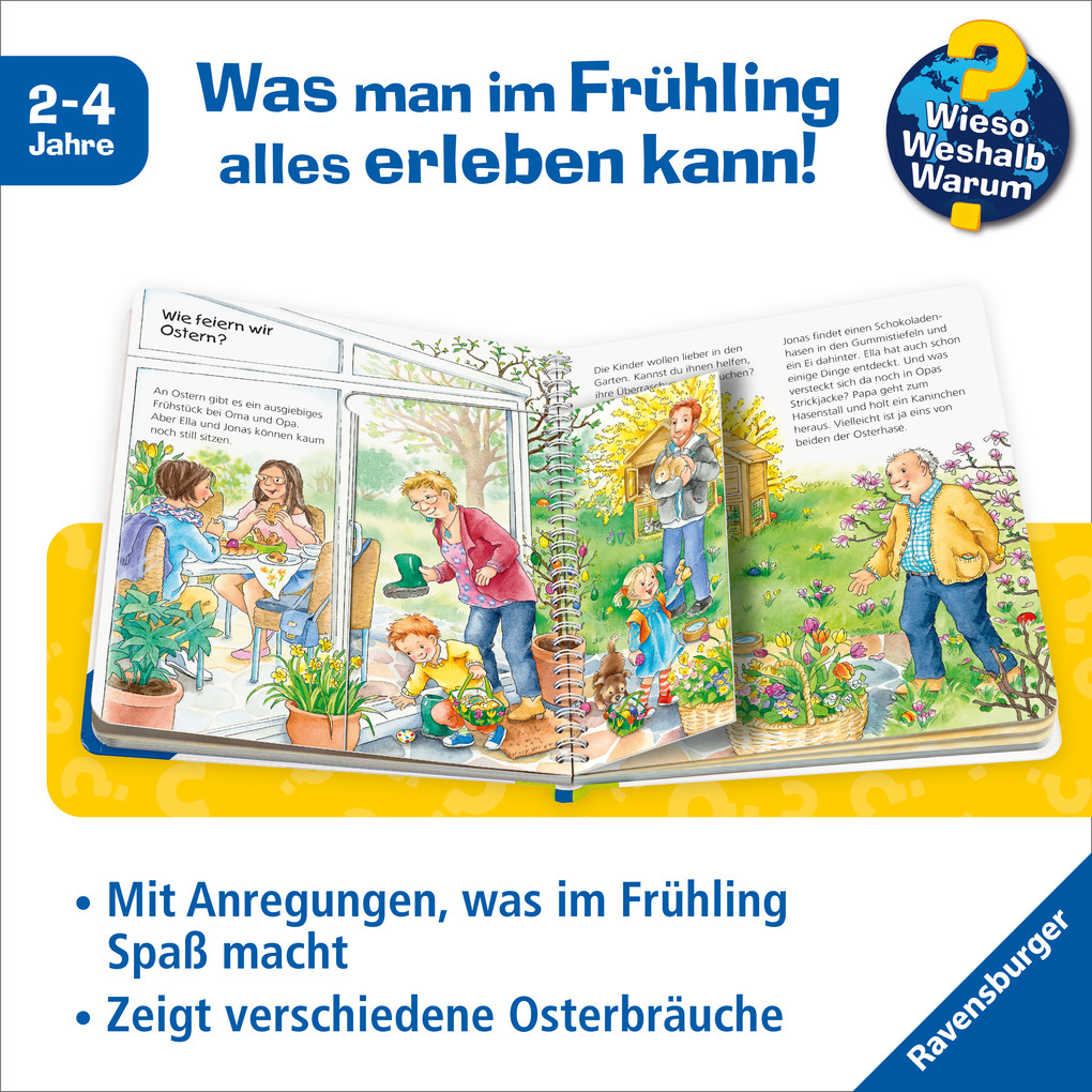 Weitere Ansicht: Wieso? Weshalb? Warum? junior, Band 59: Was machen wir im Frühling? | Andrea Erne