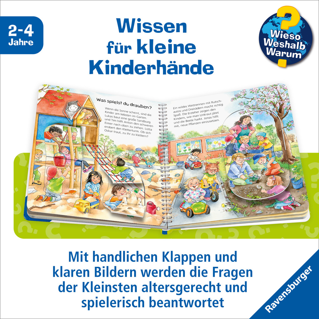 Weitere Ansicht: Wieso? Weshalb? Warum? junior, Band 59: Was machen wir im Frühling? | Andrea Erne
