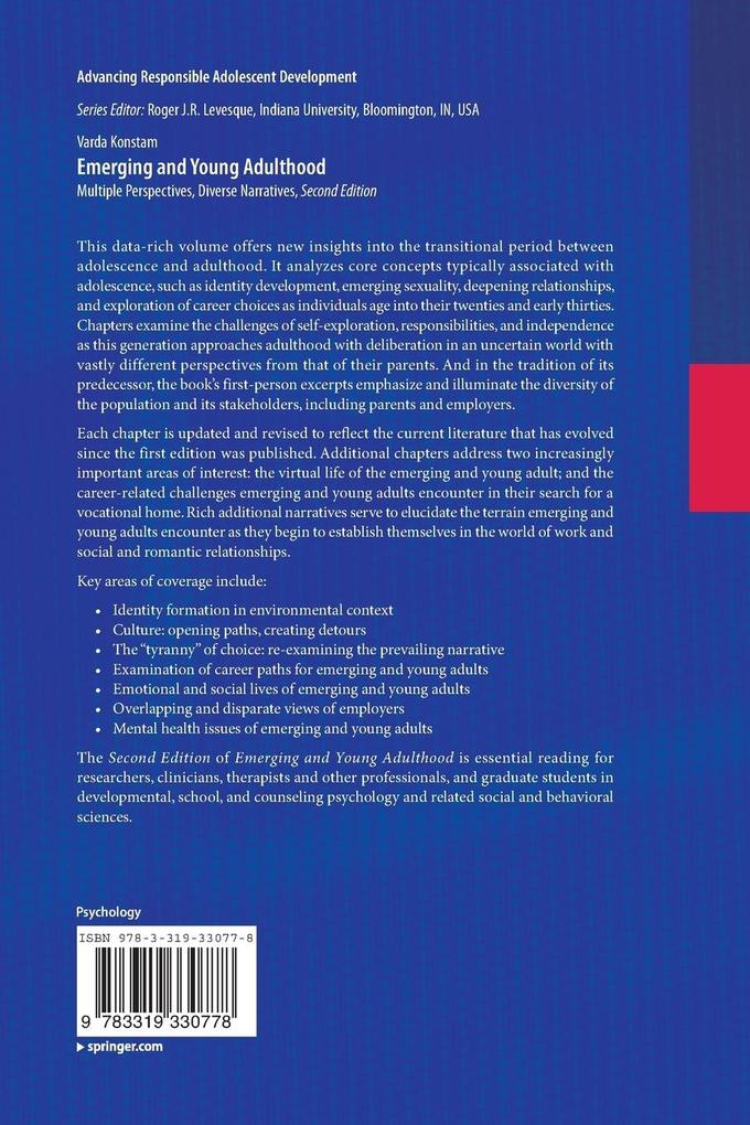 Weitere Ansicht: Emerging and Young Adulthood | Varda Konstam