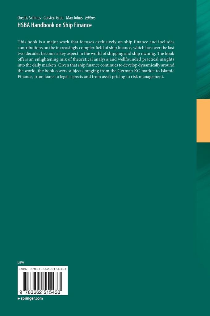 Weitere Ansicht: HSBA Handbook on Ship Finance