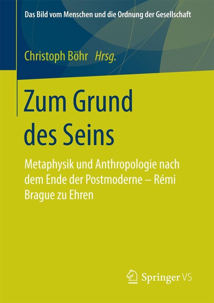 Produktbild: Zum Grund des Seins