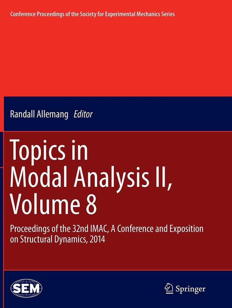 Produktbild: Topics in Modal Analysis II, Volume 8