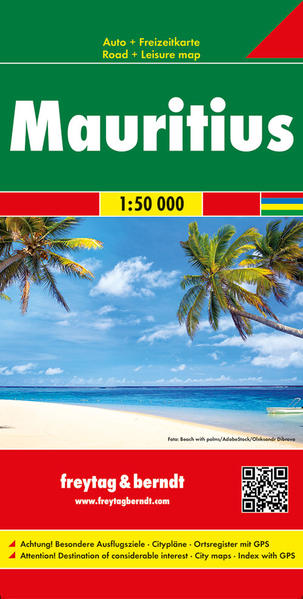 Produktbild: Mauritius - Rodrigues, Autokarte 1:50.000