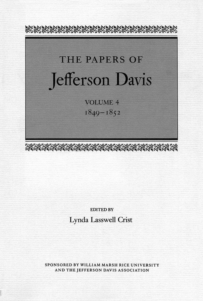 Produktbild: The Papers of Jefferson Davis | Jefferson Davis