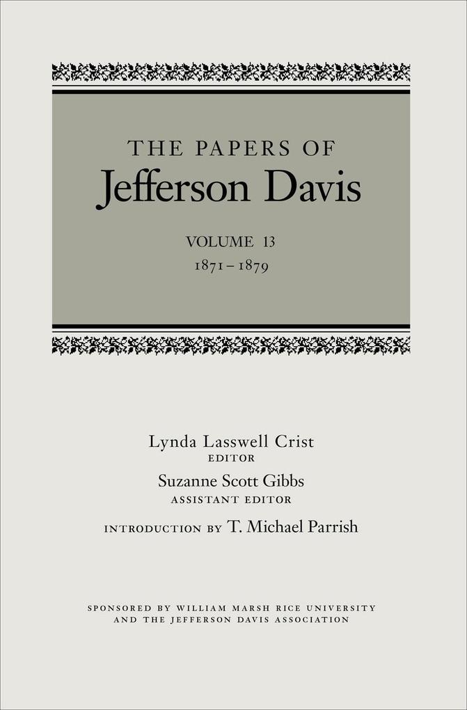 Produktbild: The Papers of Jefferson Davis | Jefferson Davis