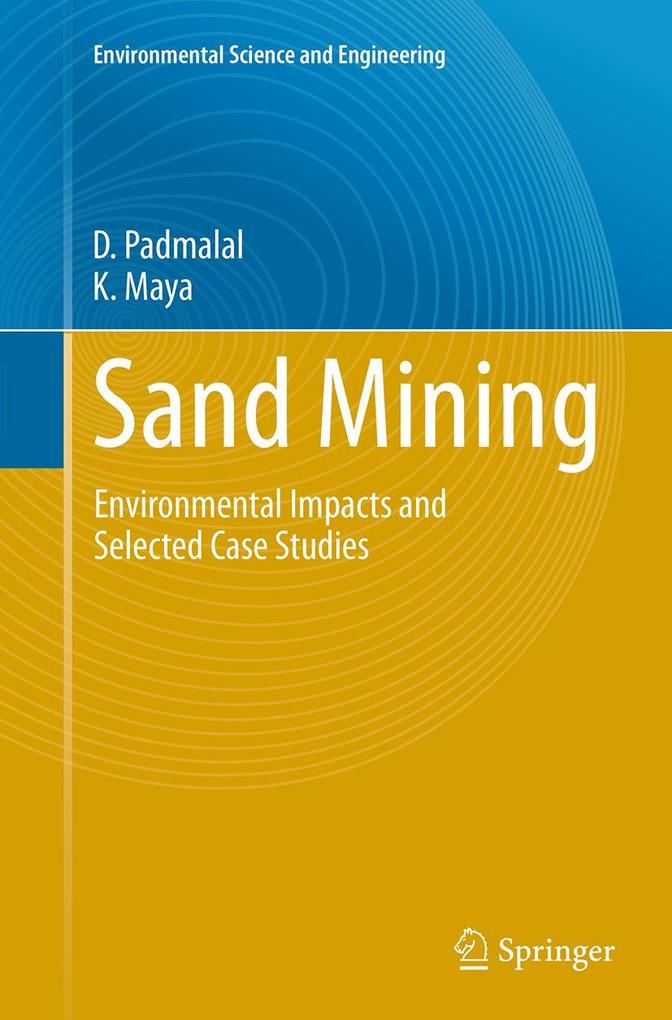 Produktbild: Sand Mining | K. Maya, D. Padmalal