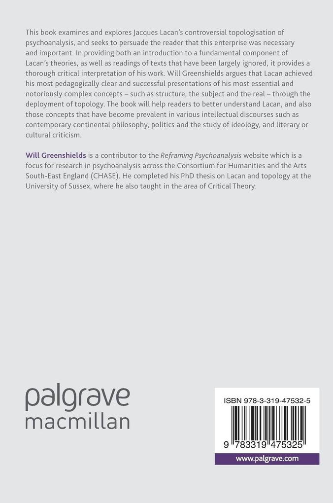 Weitere Ansicht: Writing the Structures of the Subject | Will Greenshields