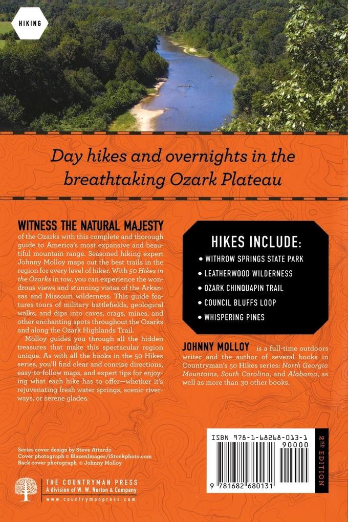 Weitere Ansicht: 50 Hikes in the Ozarks | Johnny Molloy