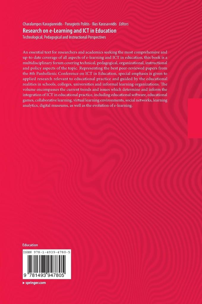 Weitere Ansicht: Research on e-Learning and ICT in Education