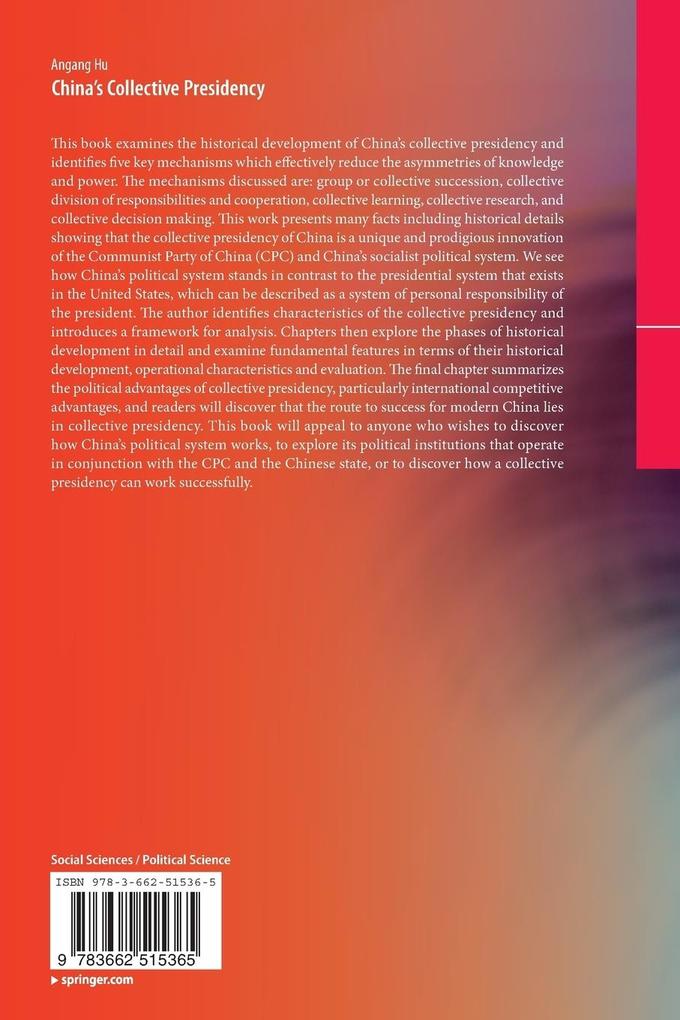 Weitere Ansicht: China's Collective Presidency | Angang Hu