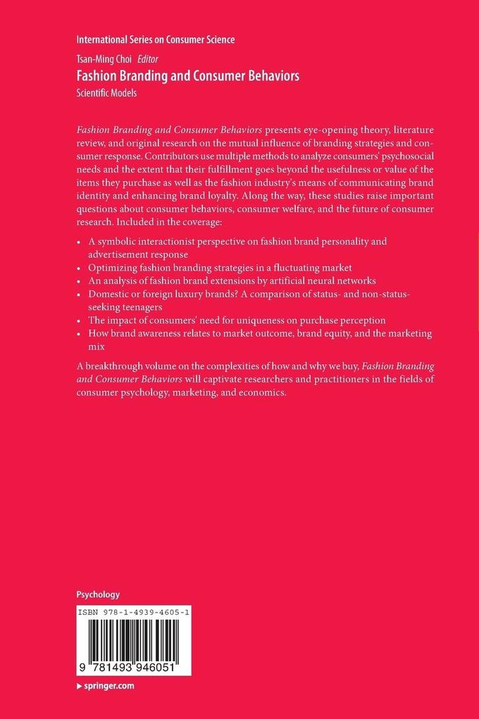 Weitere Ansicht: Fashion Branding and Consumer Behaviors