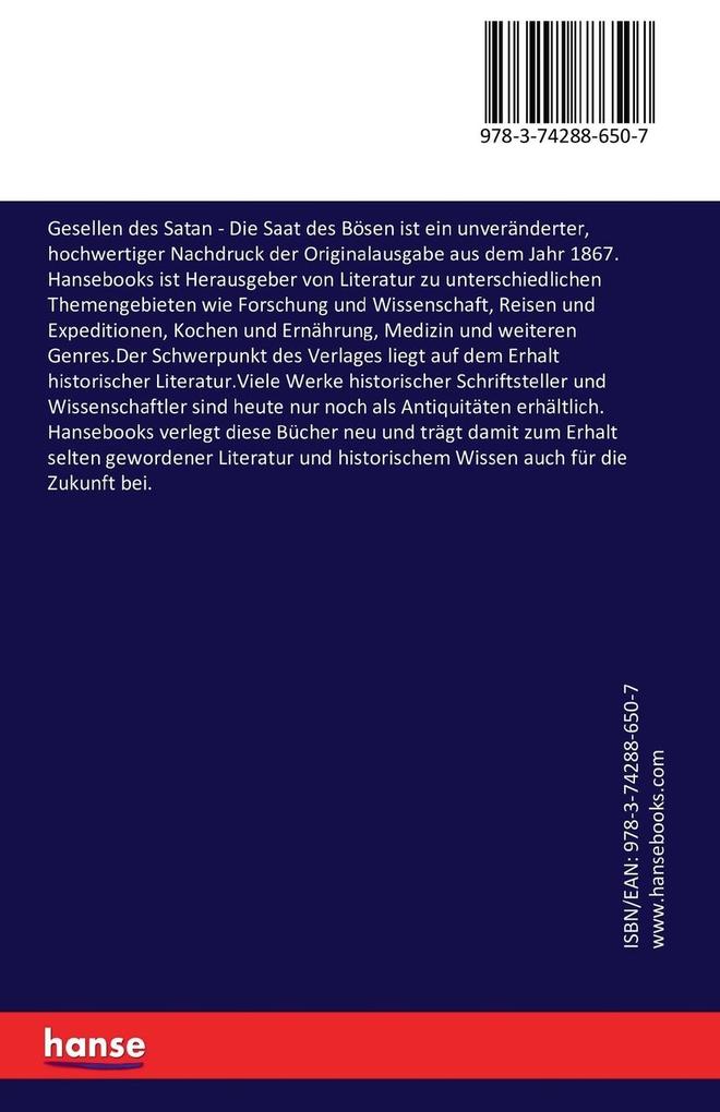 Weitere Ansicht: Gesellen des Satan | Ernst Willkomm
