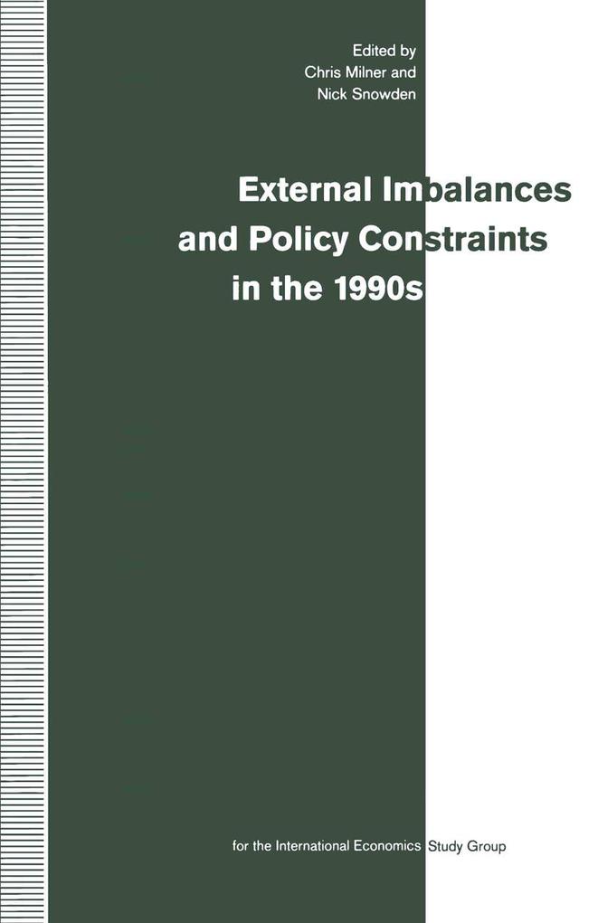 External Imbalances and Policy Constraints in the 1990s als eBook pdf