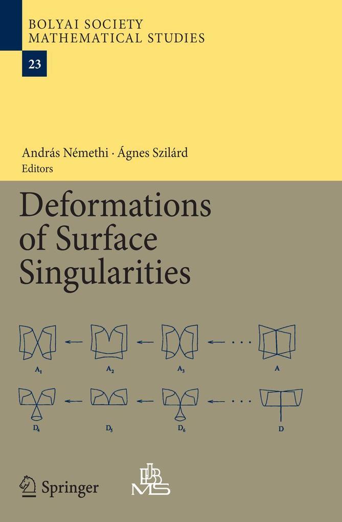 Produktbild: Deformations of Surface Singularities
