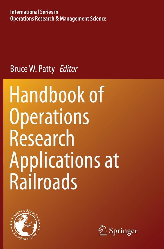 Produktbild: Handbook of Operations Research Applications at Railroads