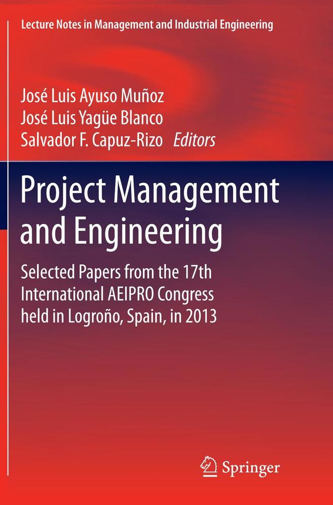 Produktbild: Project Management and Engineering
