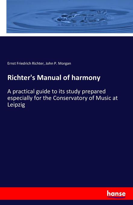 Richter's Manual of harmony als Buch (kartoniert)
